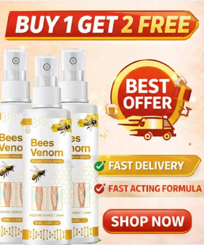 Bee Venom Spider Veins Spray Pack of 3