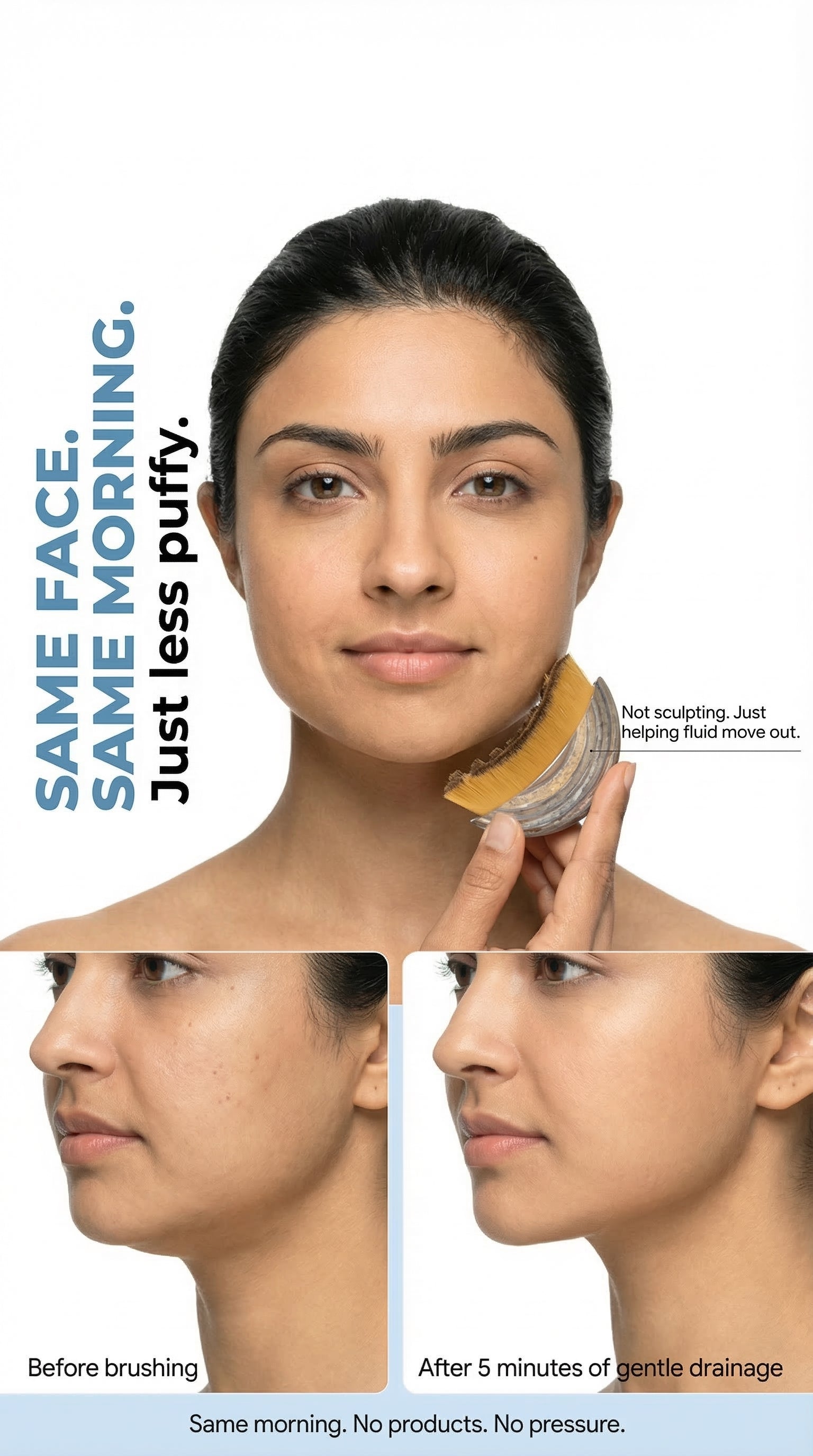 Lymphatic Sculptlift Contour Face Brush