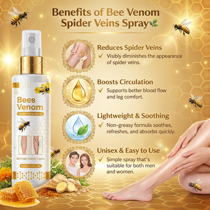 Bee Venom Spider Veins Spray Pack of 3